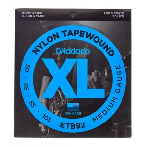 D'Addario ETB92 Nylon Tapewound Bass Strings